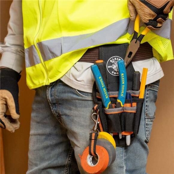 Tools 5240 Tool Pouch, Tradesman Pro Maintenance Tool Pouch with 9 Pockets - Picture 4 of 6